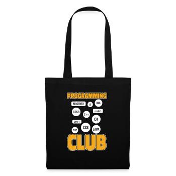 Developer Coder Programmer Association - Tote Bag - black - Front