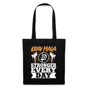 Krav Maga Apparel Israeli Self - Stoffbeutel - Schwarz - Vorne