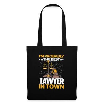 Lawyer Lawyer Jura Komisch - Tote Bag - black - Front