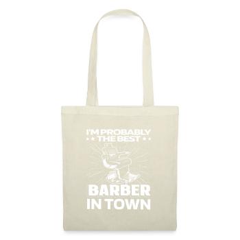Barber Barbershop Chair - Tote Bag - nature - Front