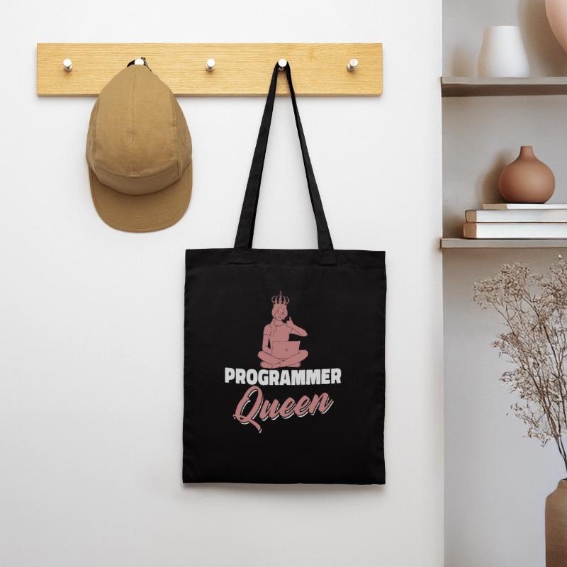 Developer Coder Programmer Queen Tote Bag