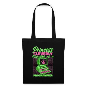 Developer Coder Programmer Princess - Tote Bag - black - Front