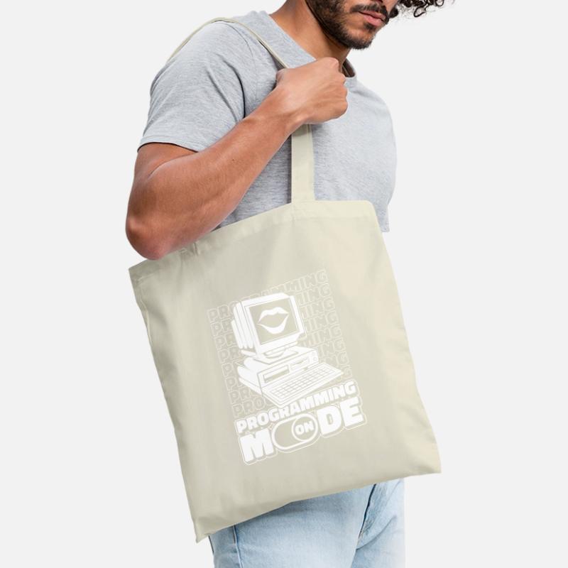 Développeur Coder Programmeur Mode activé Sac en tissu