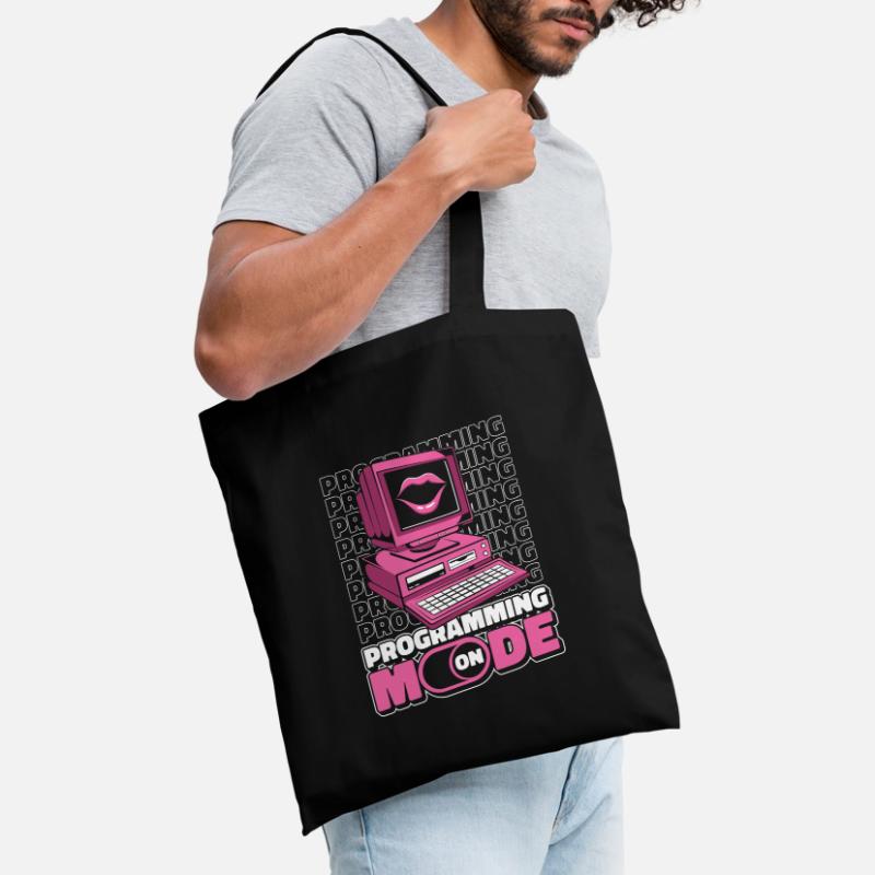 Developer Coder Programmer Lips Tote Bag