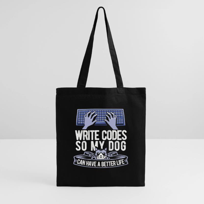 Developer Coder Programmer Cat Tote Bag