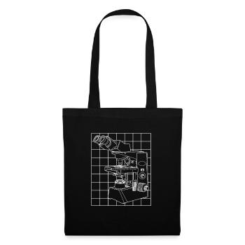 Biology Biologist Microscope - Tote Bag - black - Front