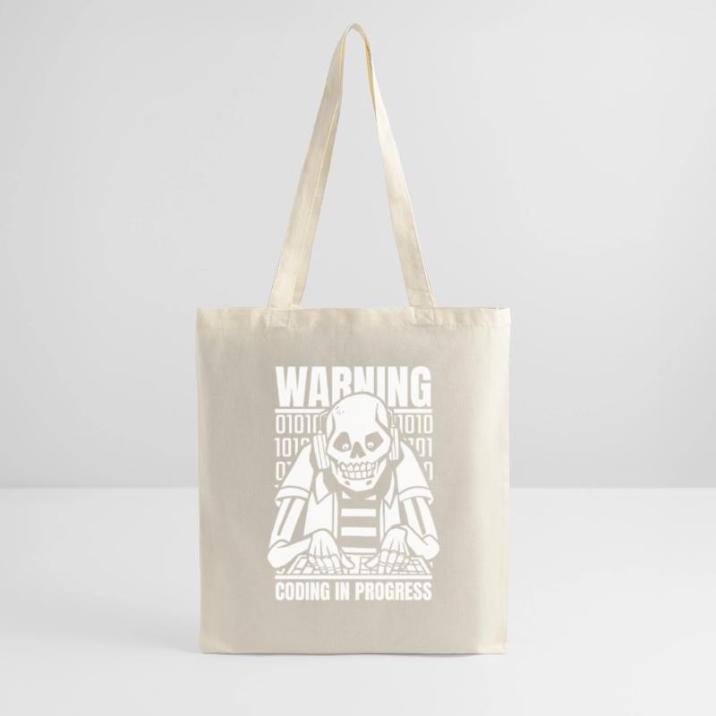 Avertissement pour le programmeur Developer Coder Sac en tissu
