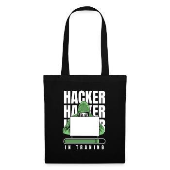 Developer Coder Programmer Hacker - Tote Bag - black - Front
