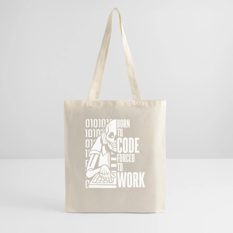 Développeur Coder Programmeur Squelette Sac en tissu