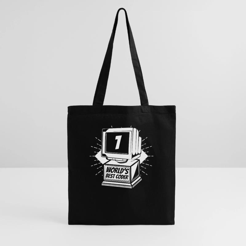 Developer Coder Programmer Worlds Best Coder Tote Bag