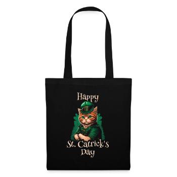 Bonne Saint-Patrick Patty - Sac en tissu - noir - Devant