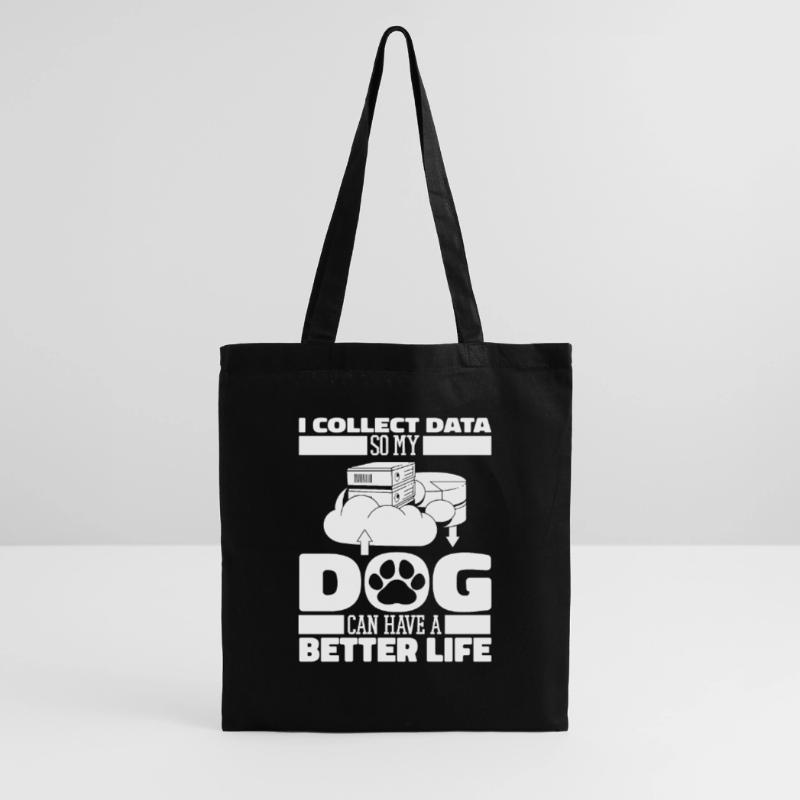 Data Science Data Analyst Dog Tote Bag