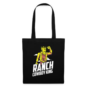 Rodeo Cowboy King - Tote Bag - black - Front