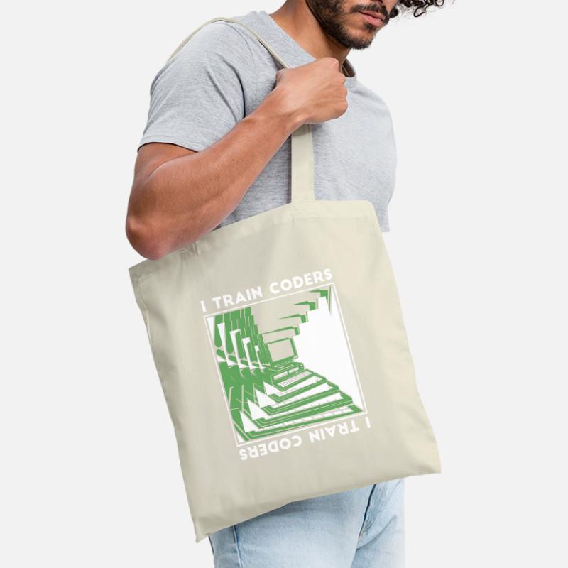 Developer Coder Programmer Encoder Tote Bag
