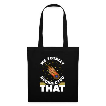 Space Space Funny Astroid Diversion - Sac en tissu - noir - Devant