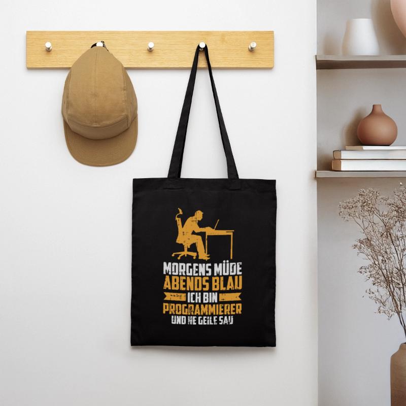 Entwickler Coder Programmierer Stoffbeutel