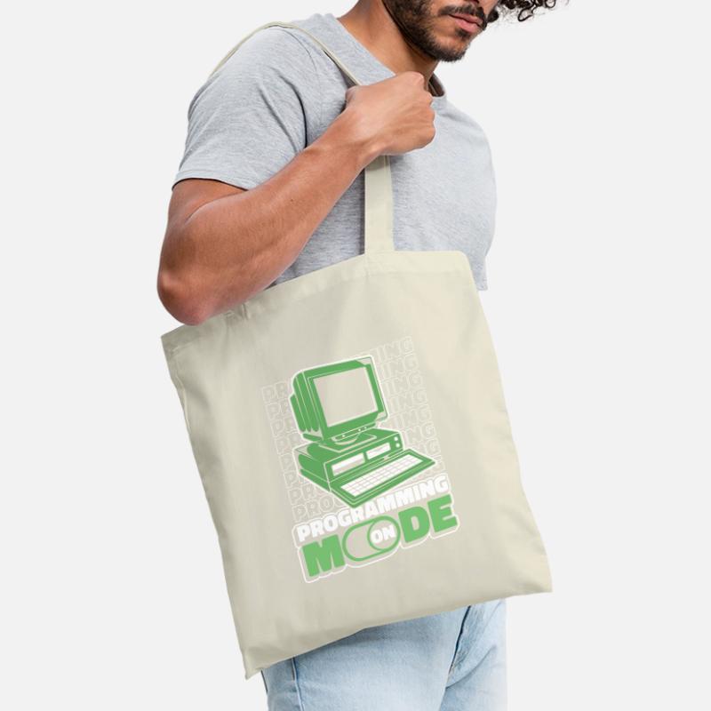 Developer Coder Programmer Computer Sac en tissu