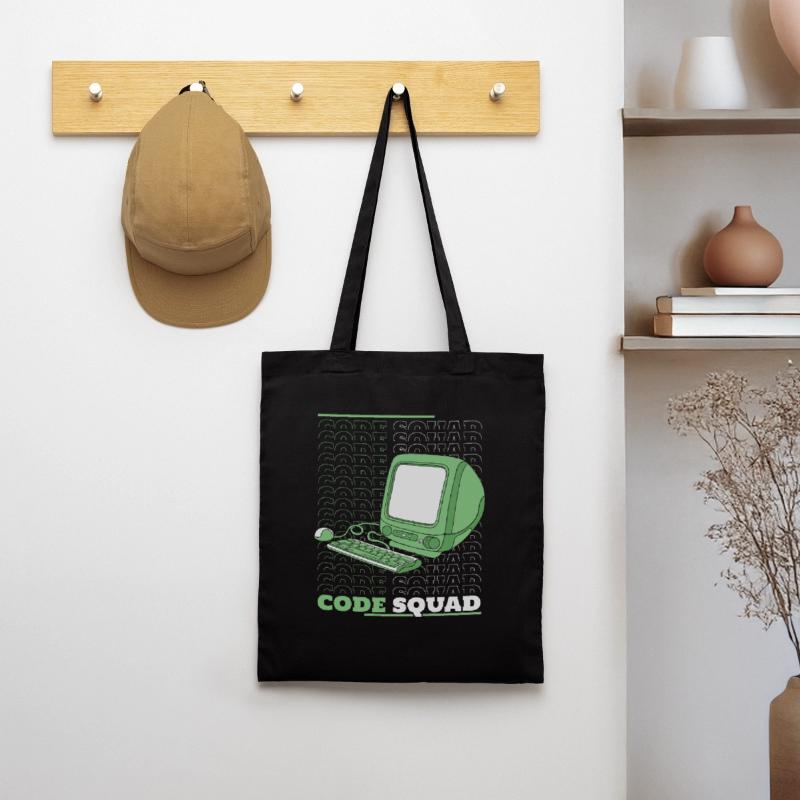 Developer Coder Programmer Calculator Tote Bag