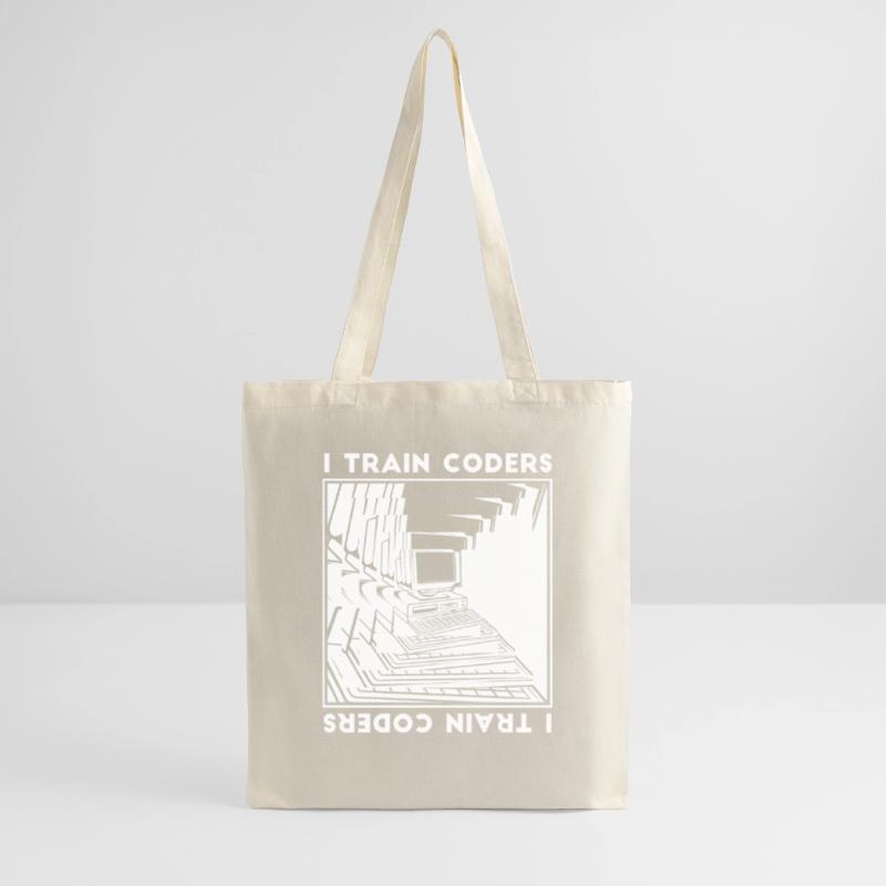 Entwickler Coder Programmierer Rechner Stoffbeutel
