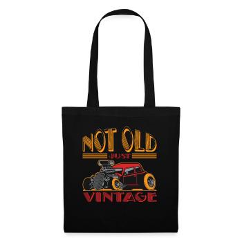 Hot Rods Voitures anciennes - Sac en tissu - noir - Devant