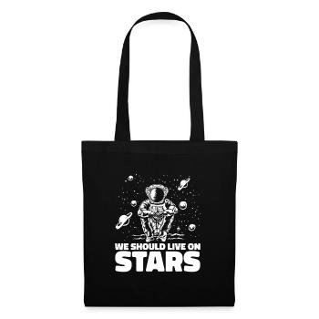 Space Space Astronaut Space Colonization - Tote Bag - black - Front
