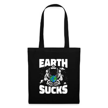 Espace Espace Terre Terre Craint - Sac en tissu - noir - Devant