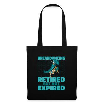 Breakdance Breakdancer Breakdancing Pensioner - Tote Bag - black - Front