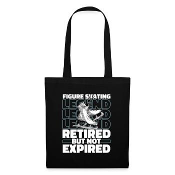 Figure skating Retired figure skater - Tote Bag - black - Front