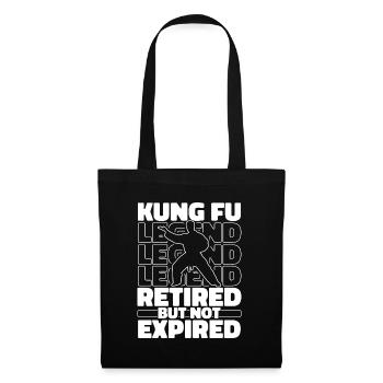 Retired Kung Fu - Tote Bag - black - Front