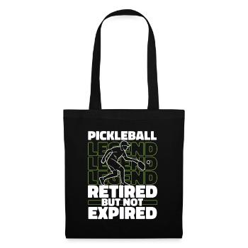 Pickleball pensioners - Tote Bag - black - Front