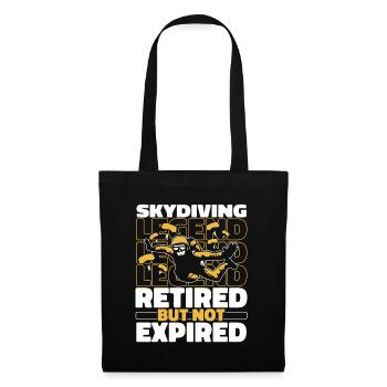 Skydiving Skydiving - Tote Bag - black - Front