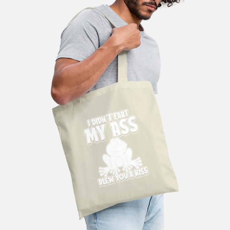 Frog Toad Humor Tote Bag