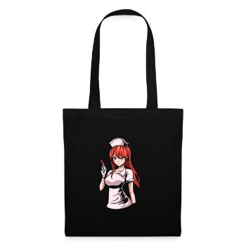 Nurse Anime - Tote Bag - black - Front