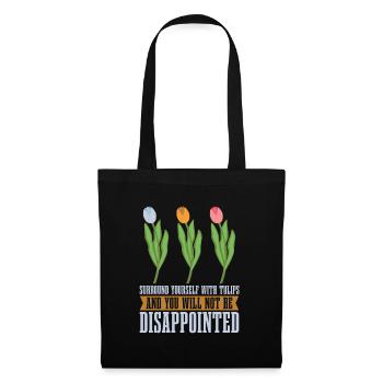 Tulips Cute Tulips - Tote Bag - black - Front