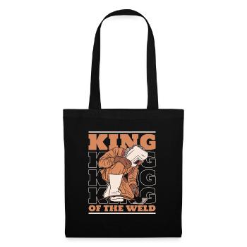 Welder Locksmith Cool King Of The Weld - Tote Bag - black - Front