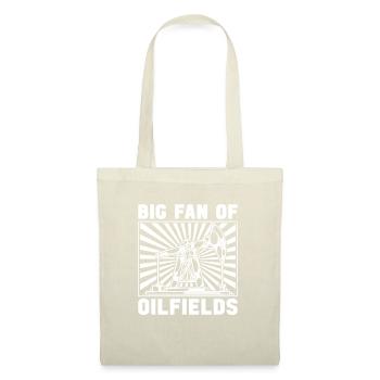 Ölfeld Bohrinsel Fan - Stoffbeutel - Natur - Vorne