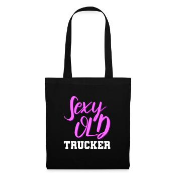 Truck Driver Trucker Truck Driver Sexy - Tote Bag - black - Front