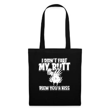 Chicken Hen I Didnt Fart My Butt Blew You A Kiss - Tote Bag - black - Front
