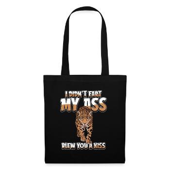 Jaguar Je n’ai pas pété mes fesses t’a soufflé un baiser - Sac en tissu - noir - Devant