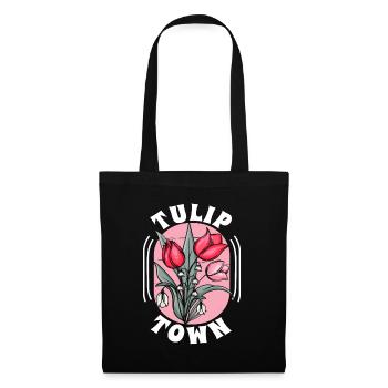 Tulips City Tulips - Tote Bag - black - Front
