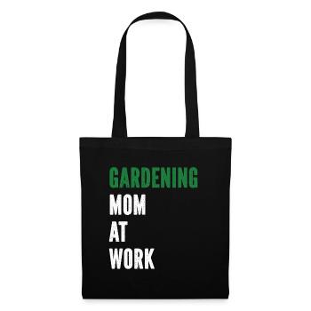 Hobbygärtner Garten Mutter Gärtnerische Mama - Stoffbeutel - Schwarz - Vorne