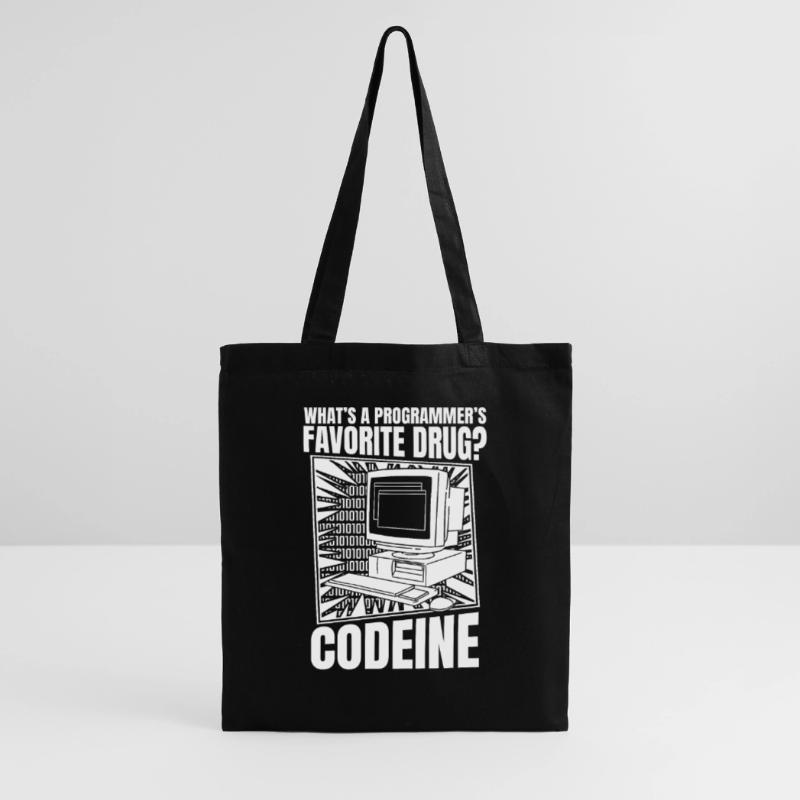 Developer Coder Programmer Computer Sac en tissu