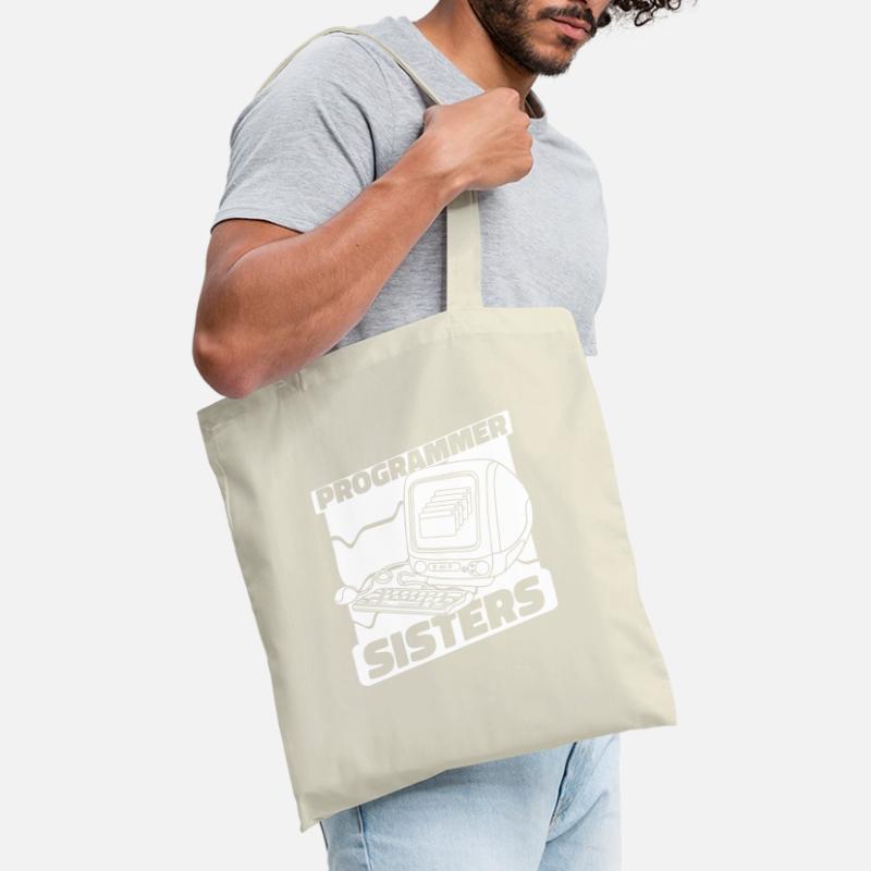 Entwickler Coder Programmierer Computer Stoffbeutel