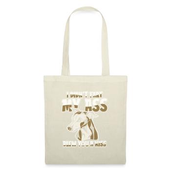 Greyhound Windhund - Stoffbeutel - Natur - Vorne