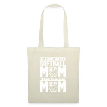 Softball Mama - Stoffbeutel - Natur - Vorne
