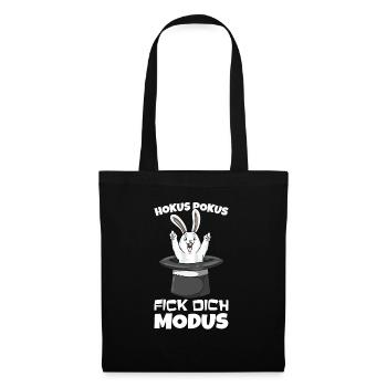 Lustige Sprüche Sarkasmus Ostern Fan Geschenk - Tote Bag - black - Front