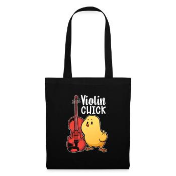 Violin Violin Funny - Tote Bag - black - Front