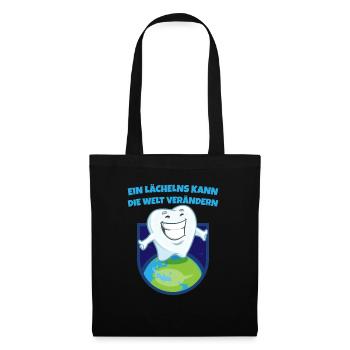 Drôles de dictons dentisterie dentisterie idée cadeau - Sac en tissu - noir - Devant