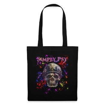 Tout simplement psy - Sac en tissu - noir - Devant