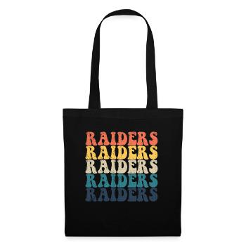 Raiders High School Raiders Sportteam Raiders - Stoffbeutel - Schwarz - Vorne